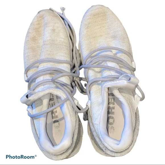 Sorel white  womens sneakers Sz 9 - Picture 13 of 13